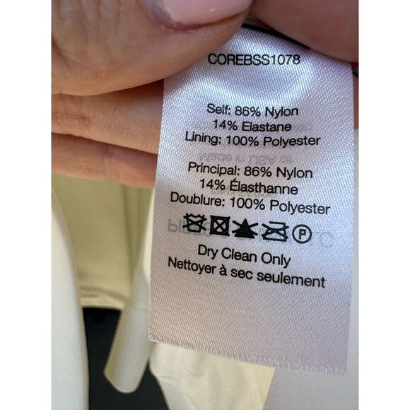 NWT Veronica Beard Iconic Scuba Dickey Jacket Blazer White Size 20 - Picture 13 of 13
